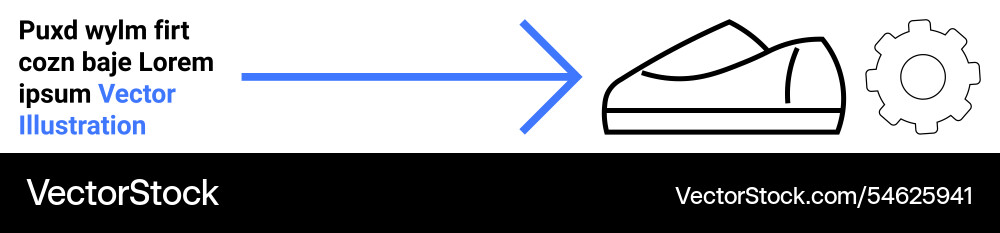 Conceptual workflow diagram featuring arrow text Conceptual workflow diagram featuring arrow text Vector Image