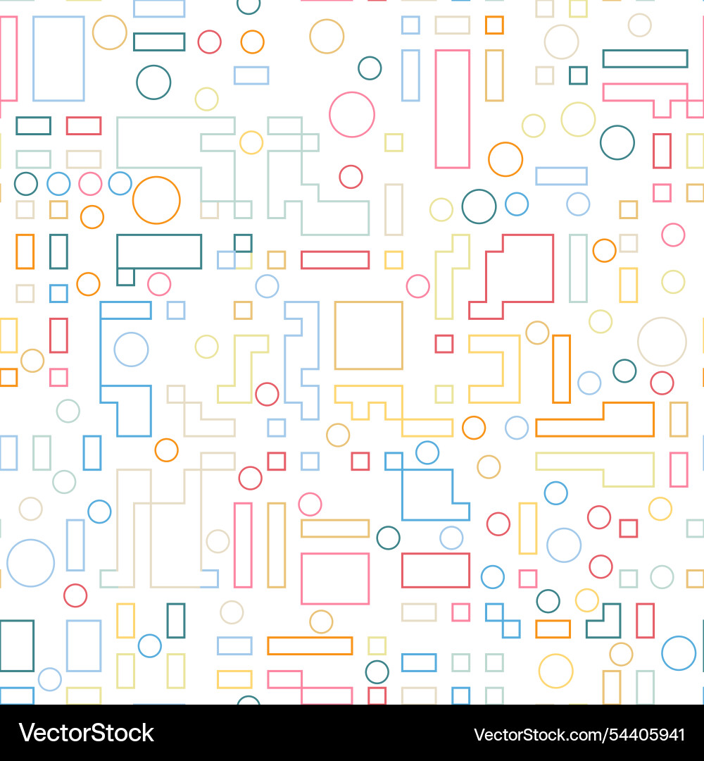 Seamless pattern of lines colored background Seamless pattern of lines colored background vector image