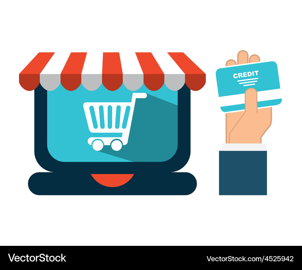 Ecommerce icon Vector Image