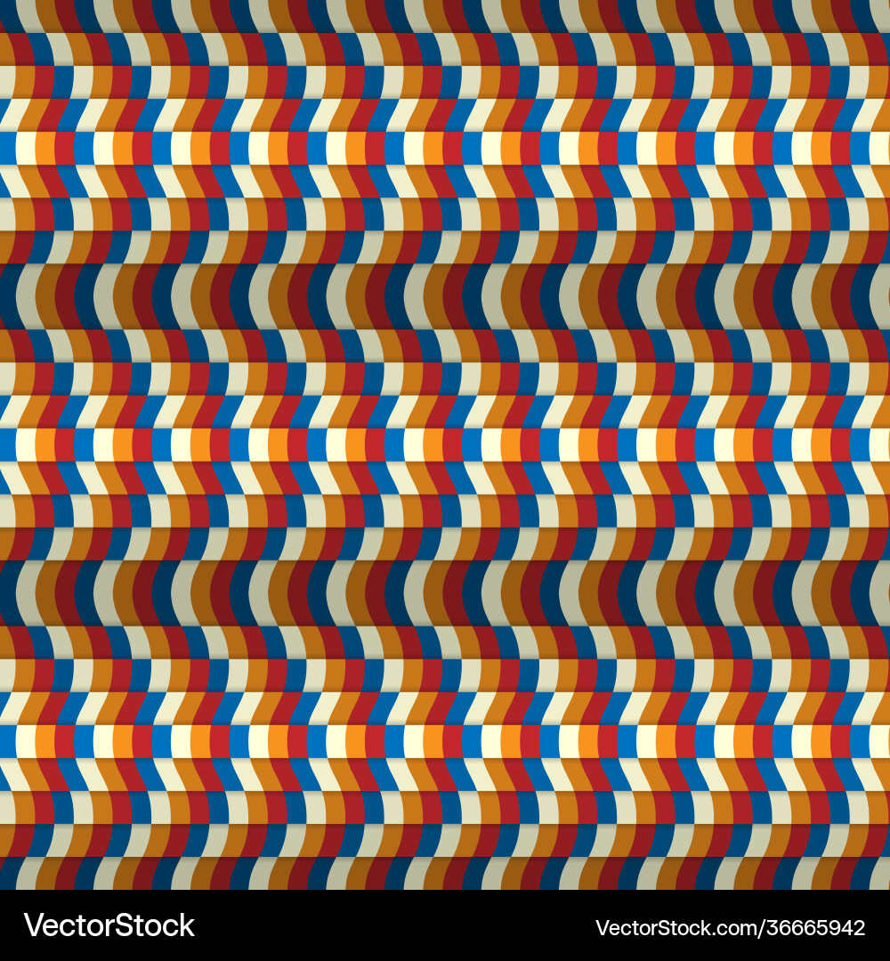 Seamless wave pattern background Seamless wave pattern background vector image