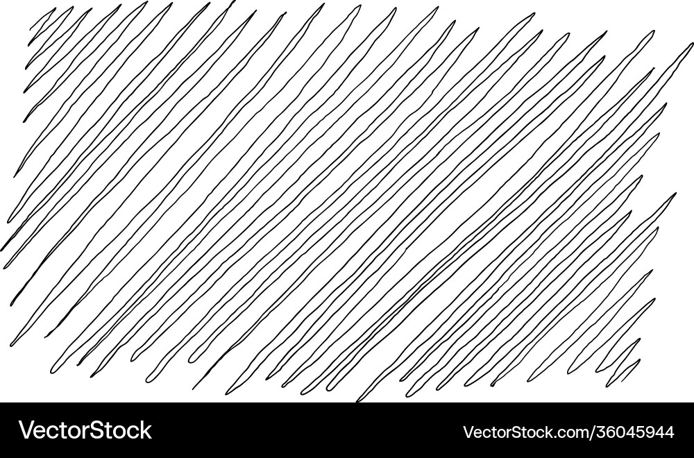 Black Line Chaos Background vector image