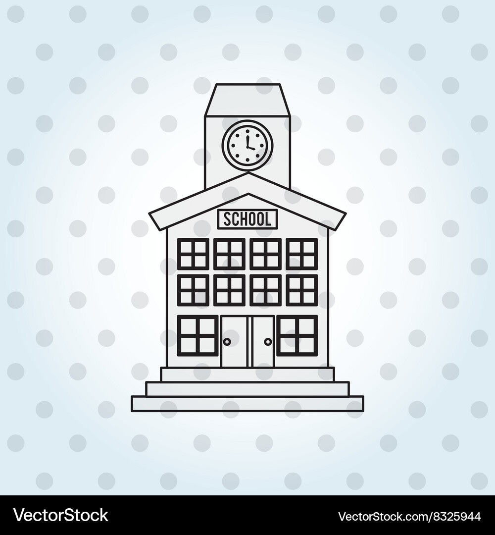 Building front design Vector Image