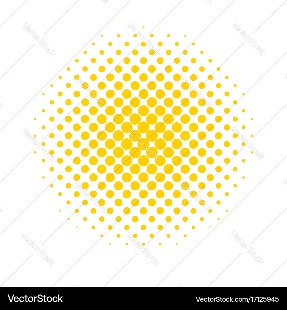 Colorful Halftone Pop Art Background vector image