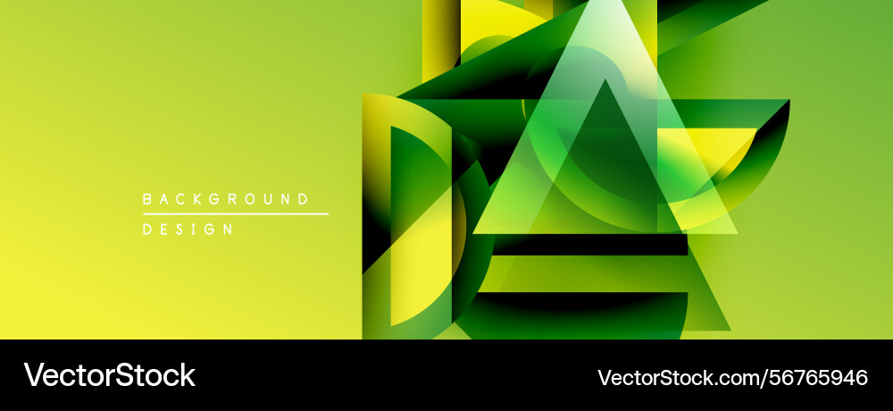 Abstract geometric design overlapping triangles Abstract geometric design overlapping triangles Vector Image