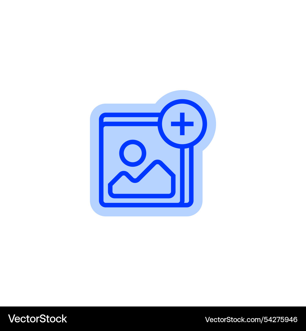 File upload line icon linear style sign File upload line icon linear style sign vector image
