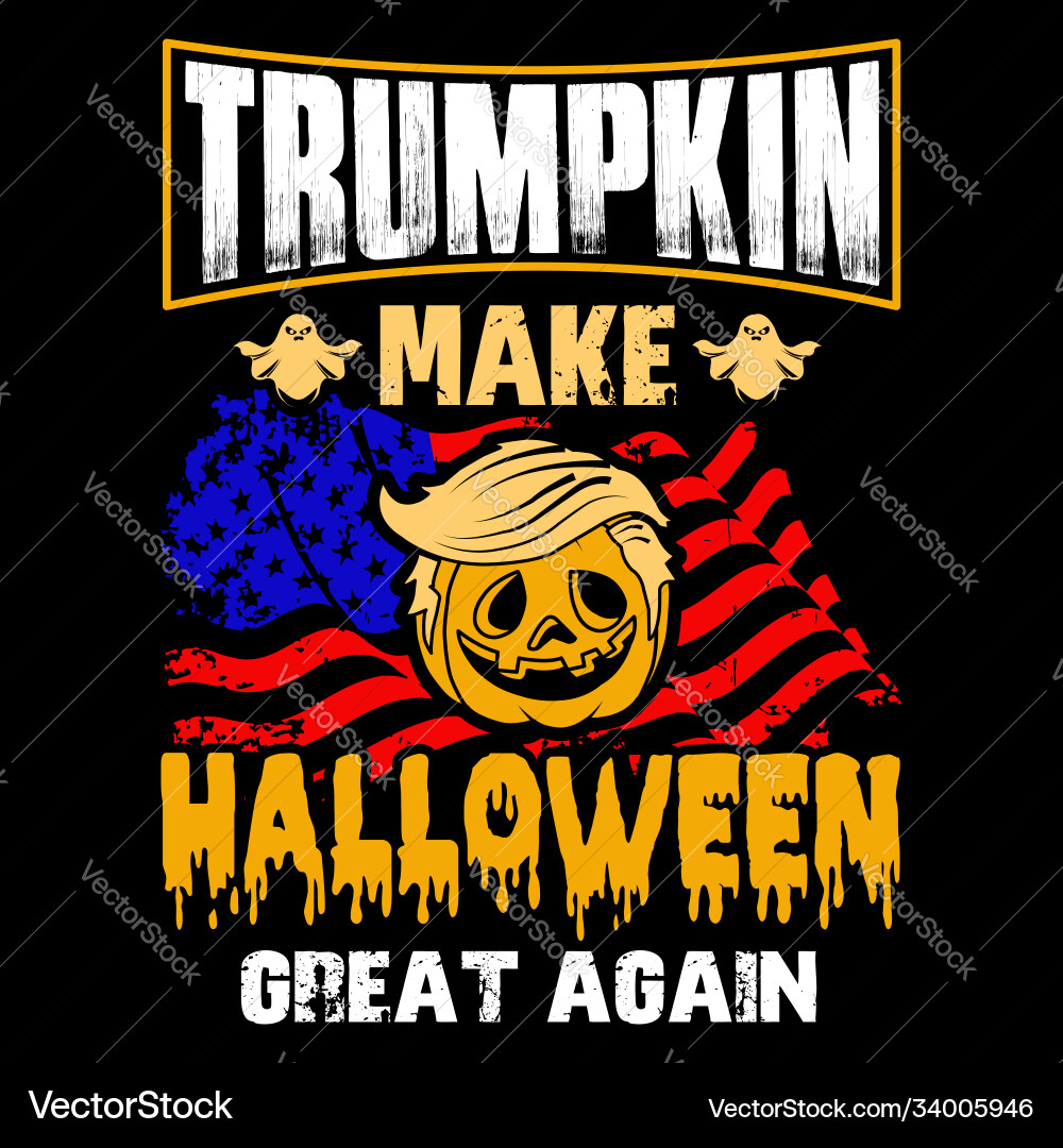 Trompete Halloween wieder toll Tee Vektorbild