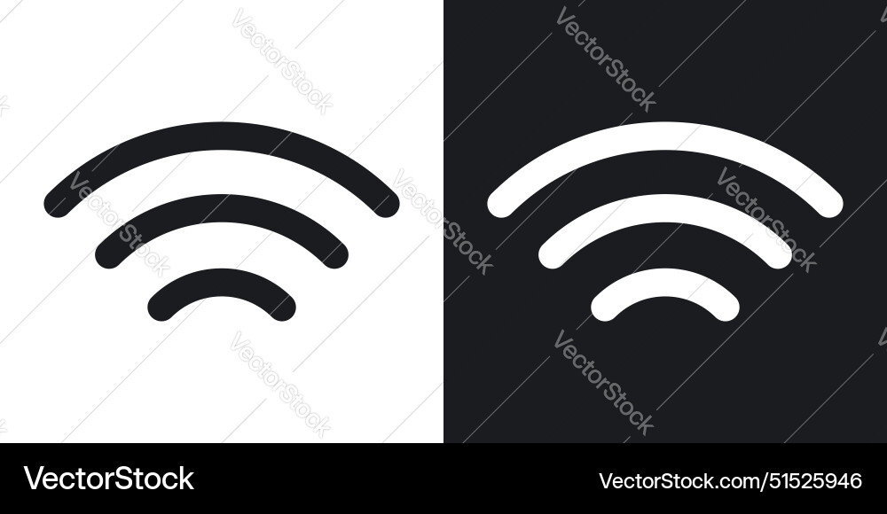 Wifi icon Royalty Free Vector Image - VectorStock