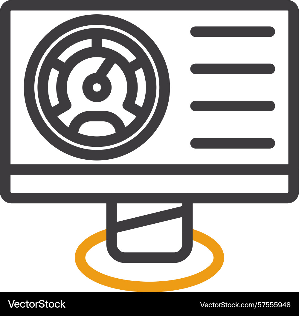 Bandwidth two color icon Vector Image