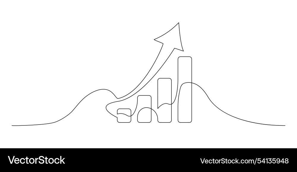 Dynamic continuous line drawing of growing Dynamic continuous line drawing of growing vector image