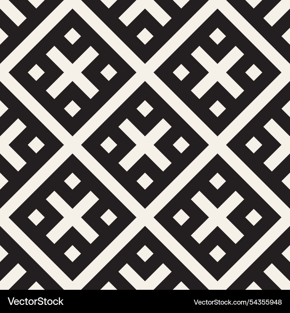 Seamless pattern repeating geometric elements Seamless pattern repeating geometric elements vector image