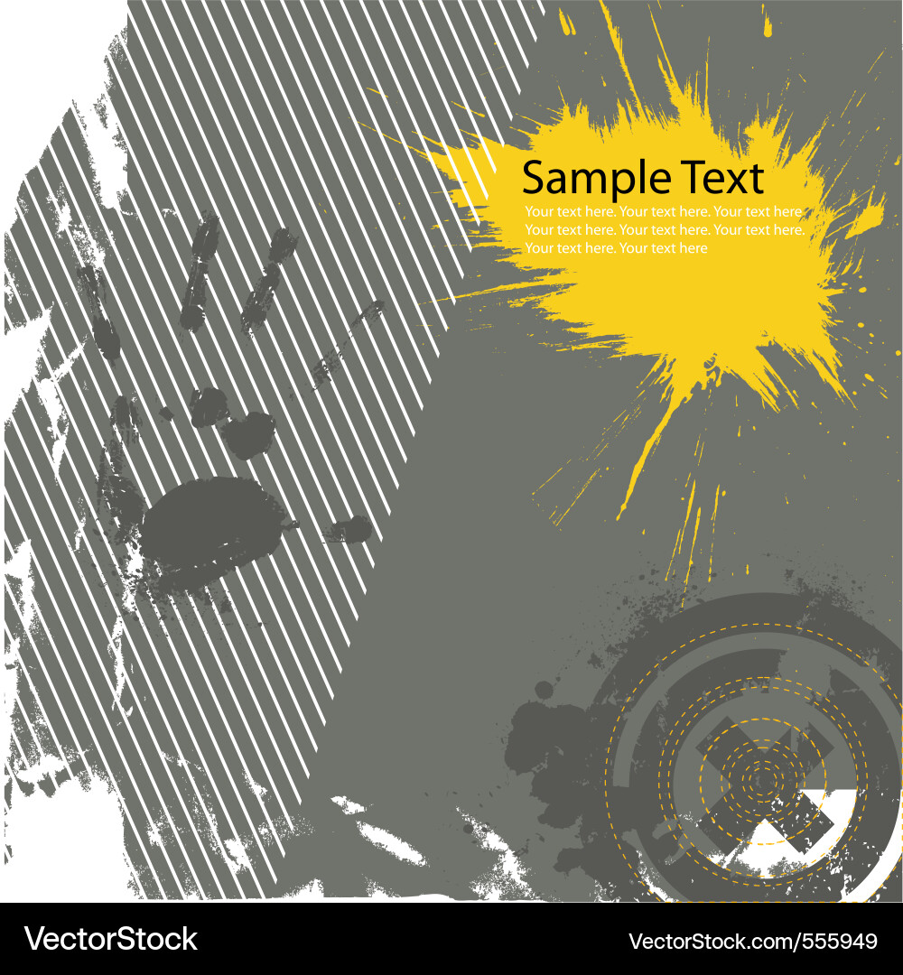Dynamic Splatter Background vector image