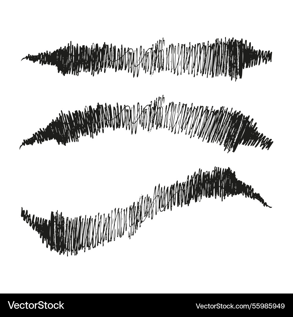 Stripe icon wave pattern symbol dynamic line vector image