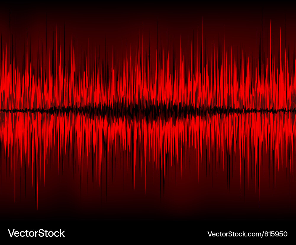 Abstract Waveform Background vector image