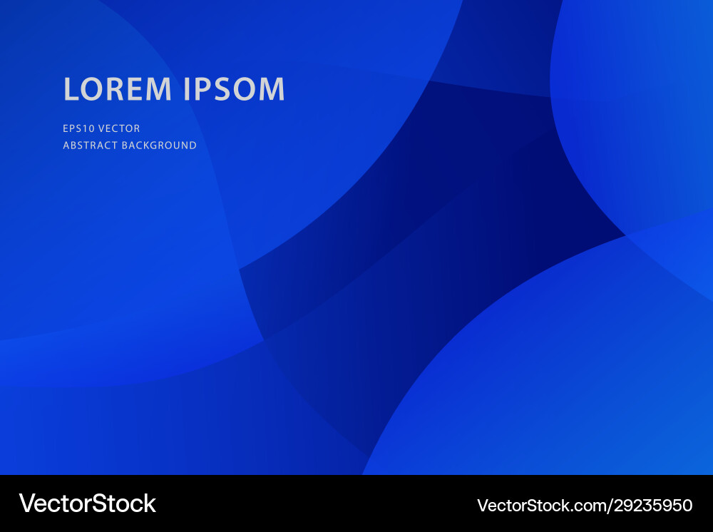 Blue modern round dynamic and transparency Blue modern round dynamic and transparency vector image