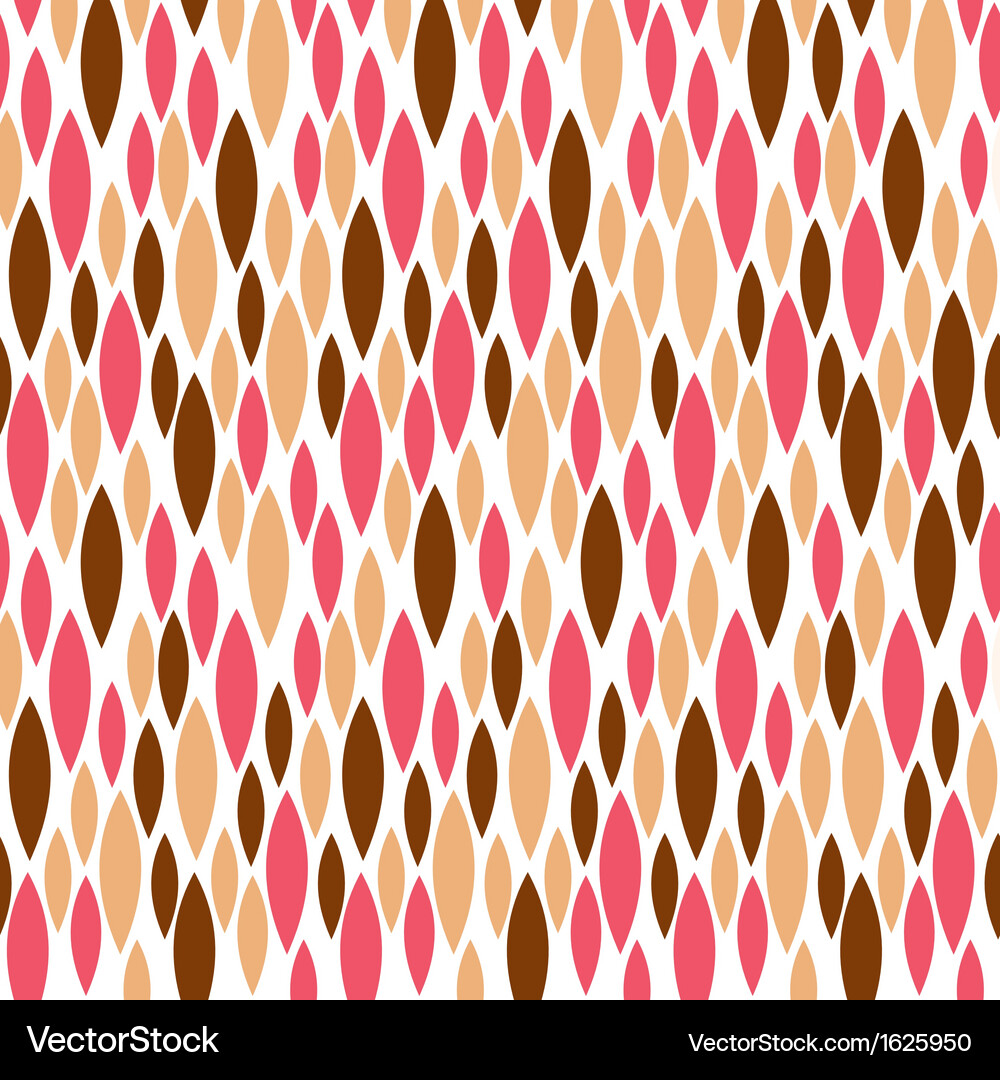 Geometric Leaf Pattern Background Vector Image