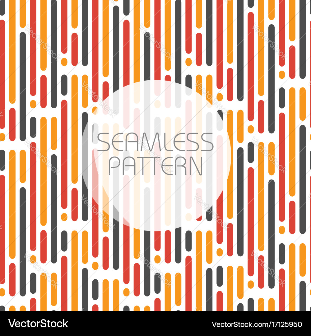 Seamless pattern with parallel lines in three Vector Image