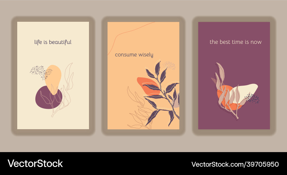 Set of abstract shape backgrounds or patterns Set of abstract shape backgrounds or patterns vector image