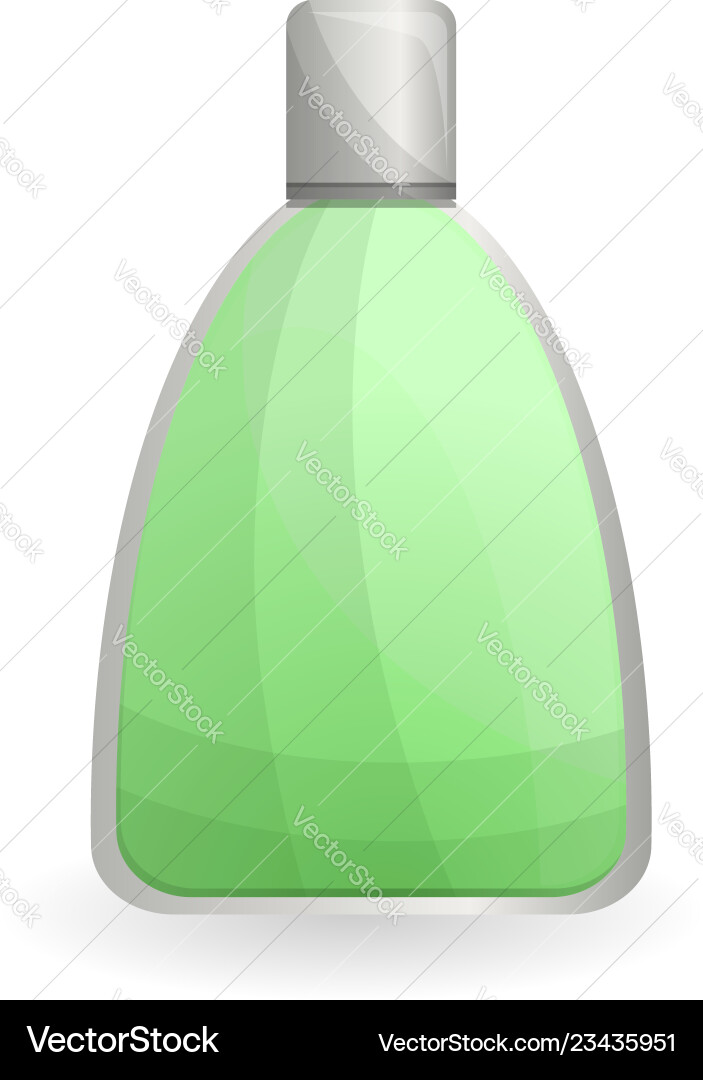 Grün Parfum Flasche Ikone Cartoon Stil Grün Parfum Flasche Ikone Cartoon Stil vektorbild