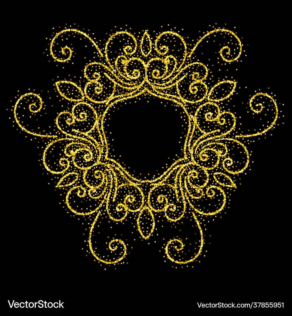 Retro shiny frame or border Retro shiny frame or border vector image