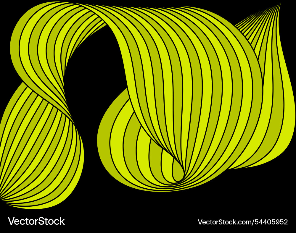 A pattern of wavy lines luxurious abstract A pattern of wavy lines luxurious abstract vector image