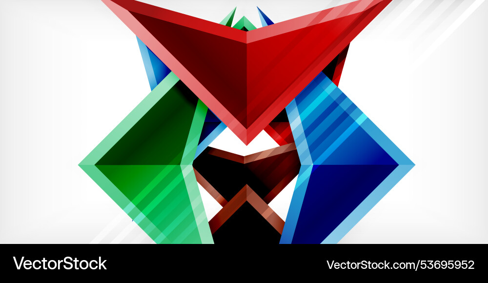 Arrows with 3d effect abstract background Arrows with 3d effect abstract background Vector Image