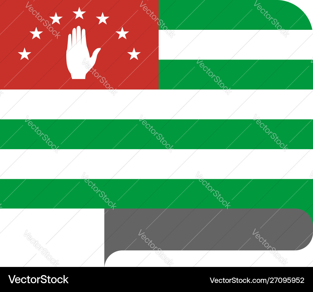 Flag horizontal shape pointer for world map Flag horizontal shape pointer for world map vector image