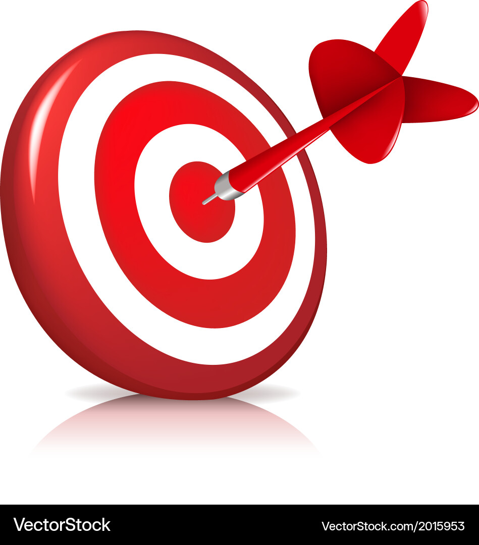 Target Royalty Free Vector Image VectorStock