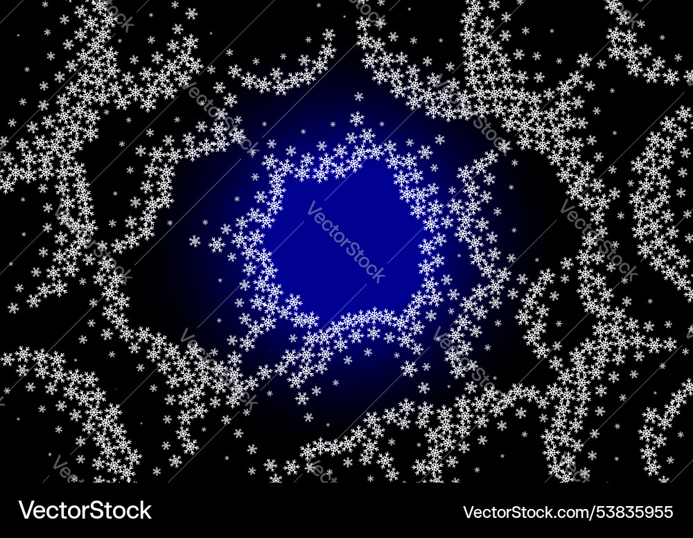 Christmas snowflake background with texture Christmas snowflake background with texture vector image
