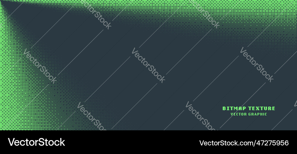 Dither pattern bitmap texture angled rays vector image