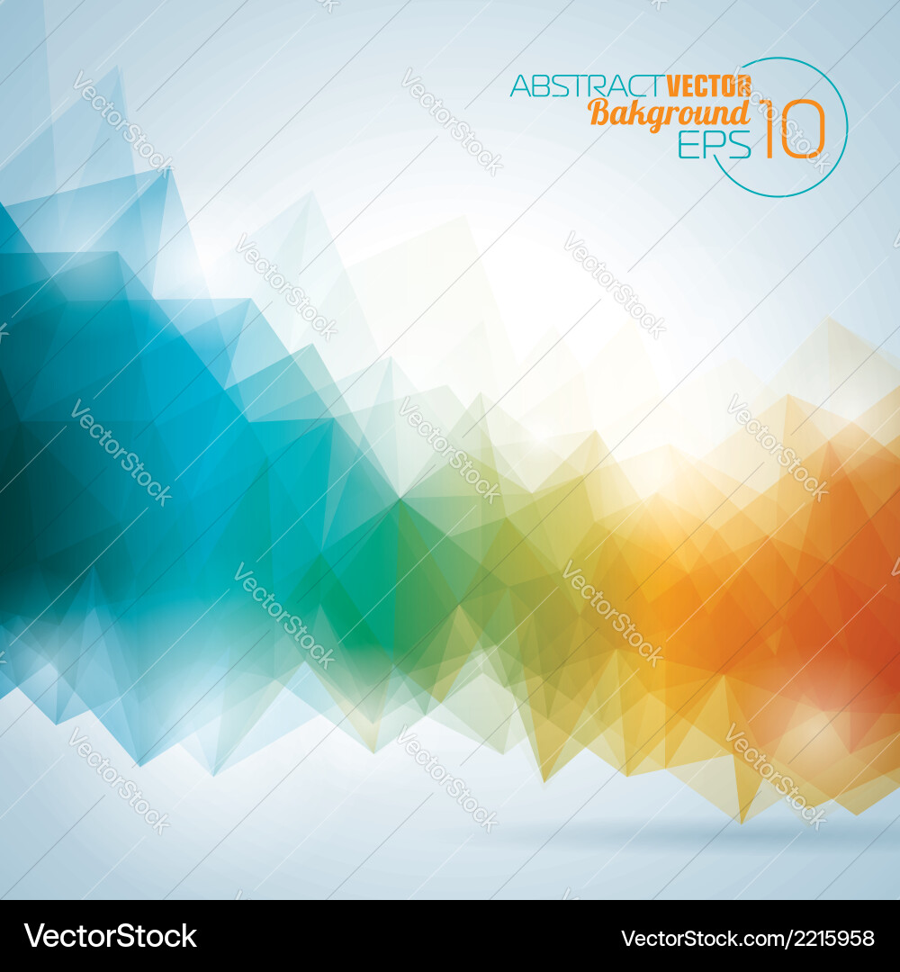 Dynamic Geometric Gradient Background vector image