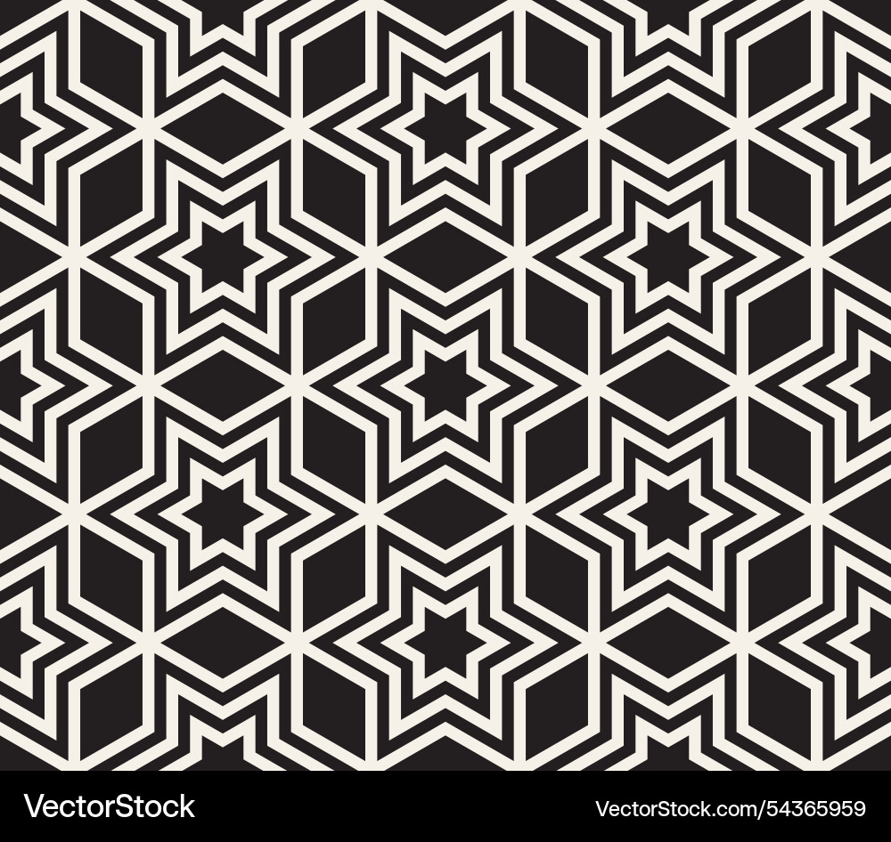 Seamless pattern repeating geometric elements Seamless pattern repeating geometric elements vector image