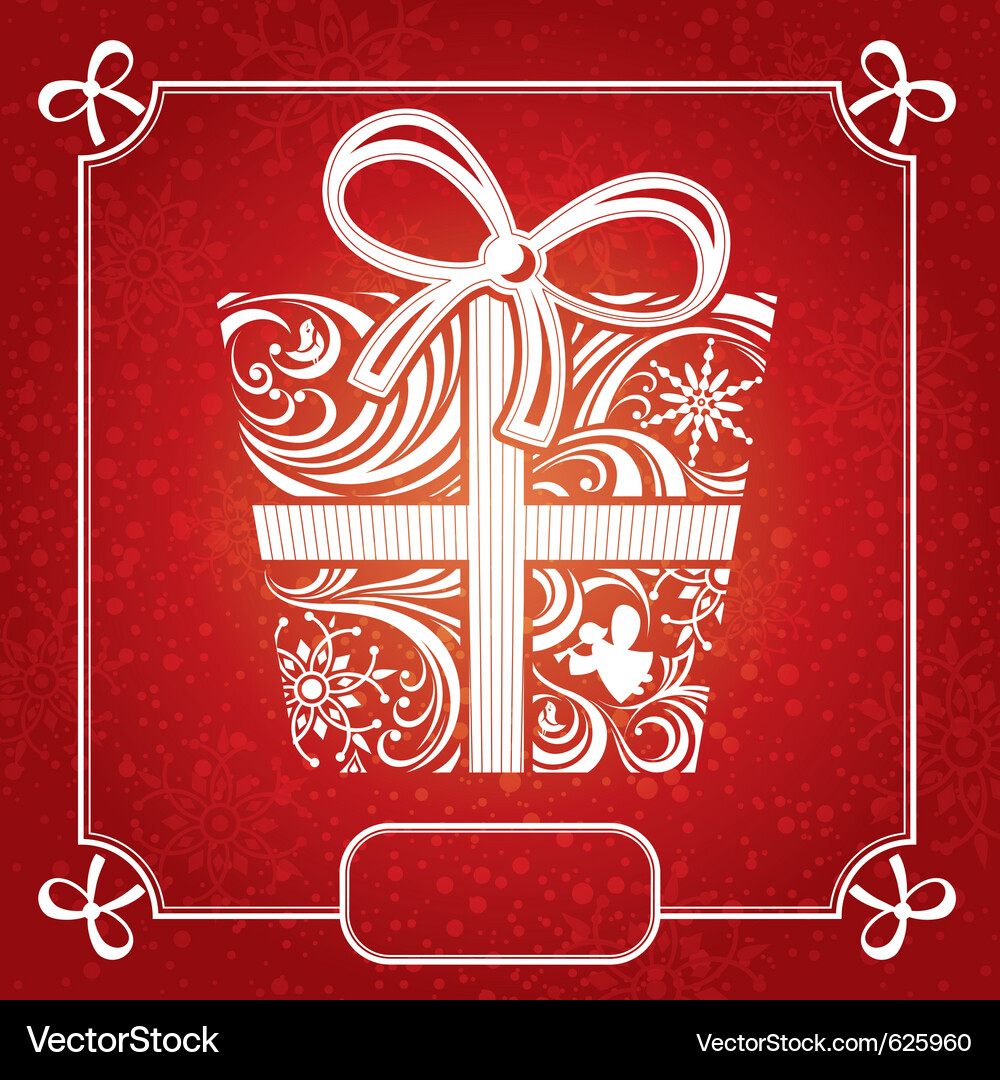 Christmas card Vector Image