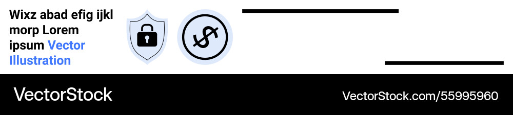 Secure payment concept with shield icon and dollar Secure payment concept with shield icon and dollar vector image