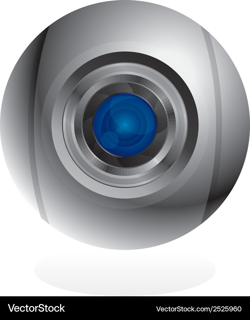 Web cam design background Vector Image