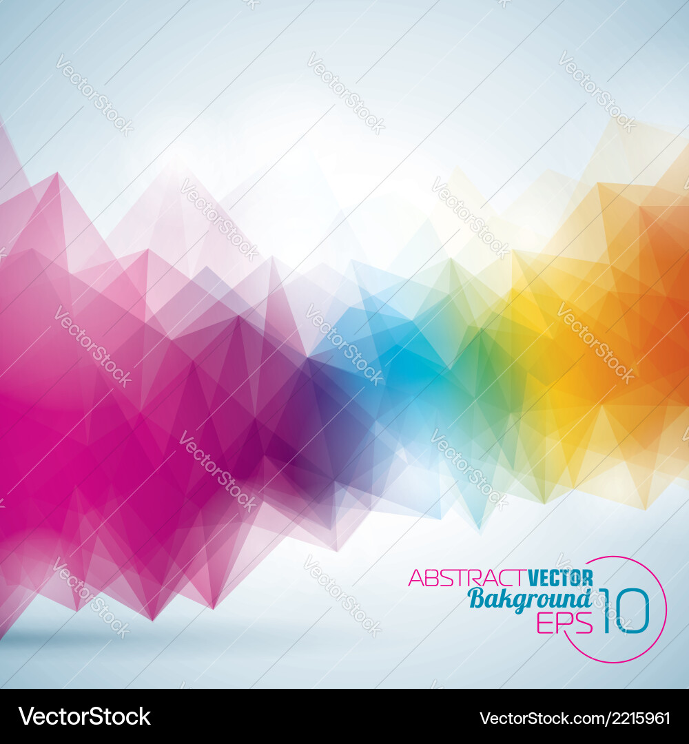 Abstract Geometric Pattern Background Vector Image