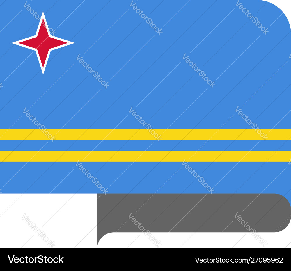 Flag horizontal shape pointer for world map Flag horizontal shape pointer for world map vector image