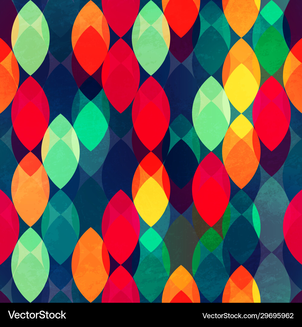 Geometric Drop Pattern vector image