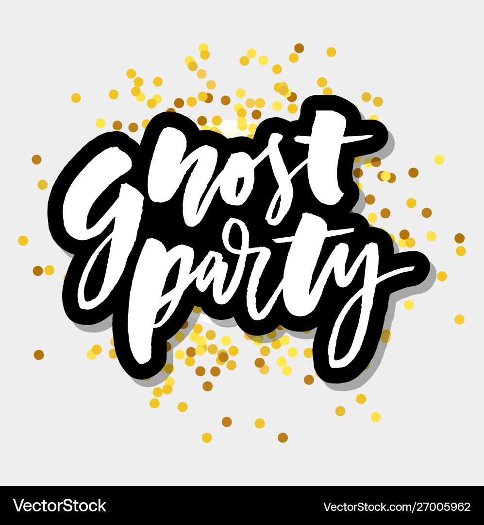 Slogan Geist Party Phrase Grafikdruckschrift Slogan Geist Party Phrase Grafikdruckschrift vektorbild