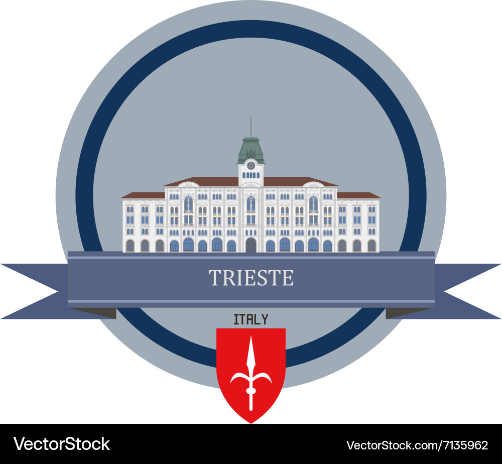 triest-lizenzfreies-vektorbild-vectorstock