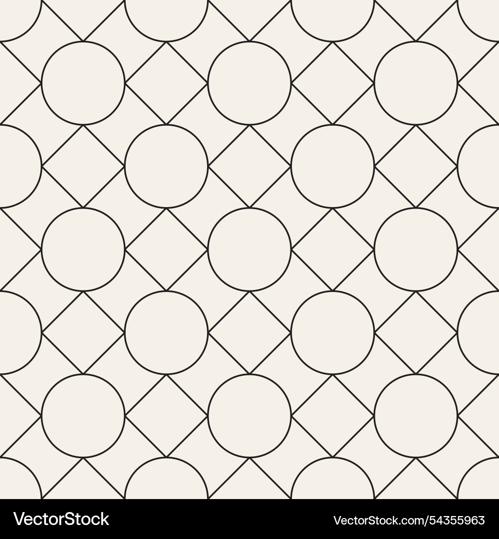 Seamless pattern repeating geometric elements Seamless pattern repeating geometric elements vector image