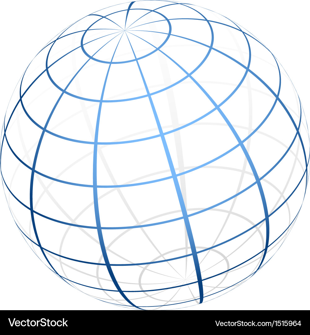 Globe icon Royalty Free Vector Image - VectorStock
