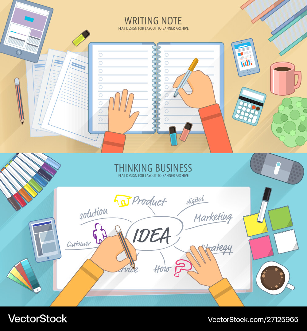 Brainstorming Session vector image