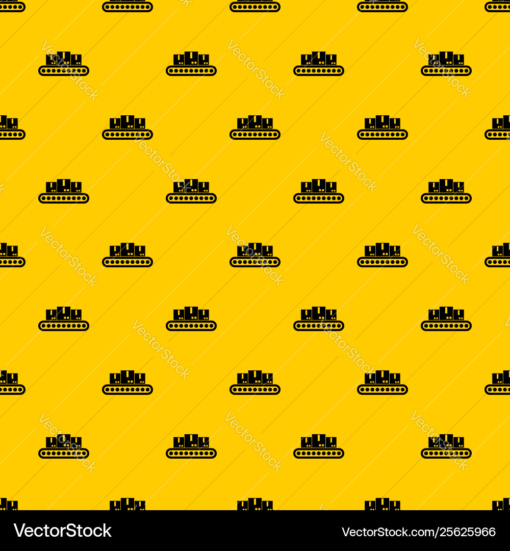 Belt conveyor with load pattern Belt conveyor with load pattern vector image