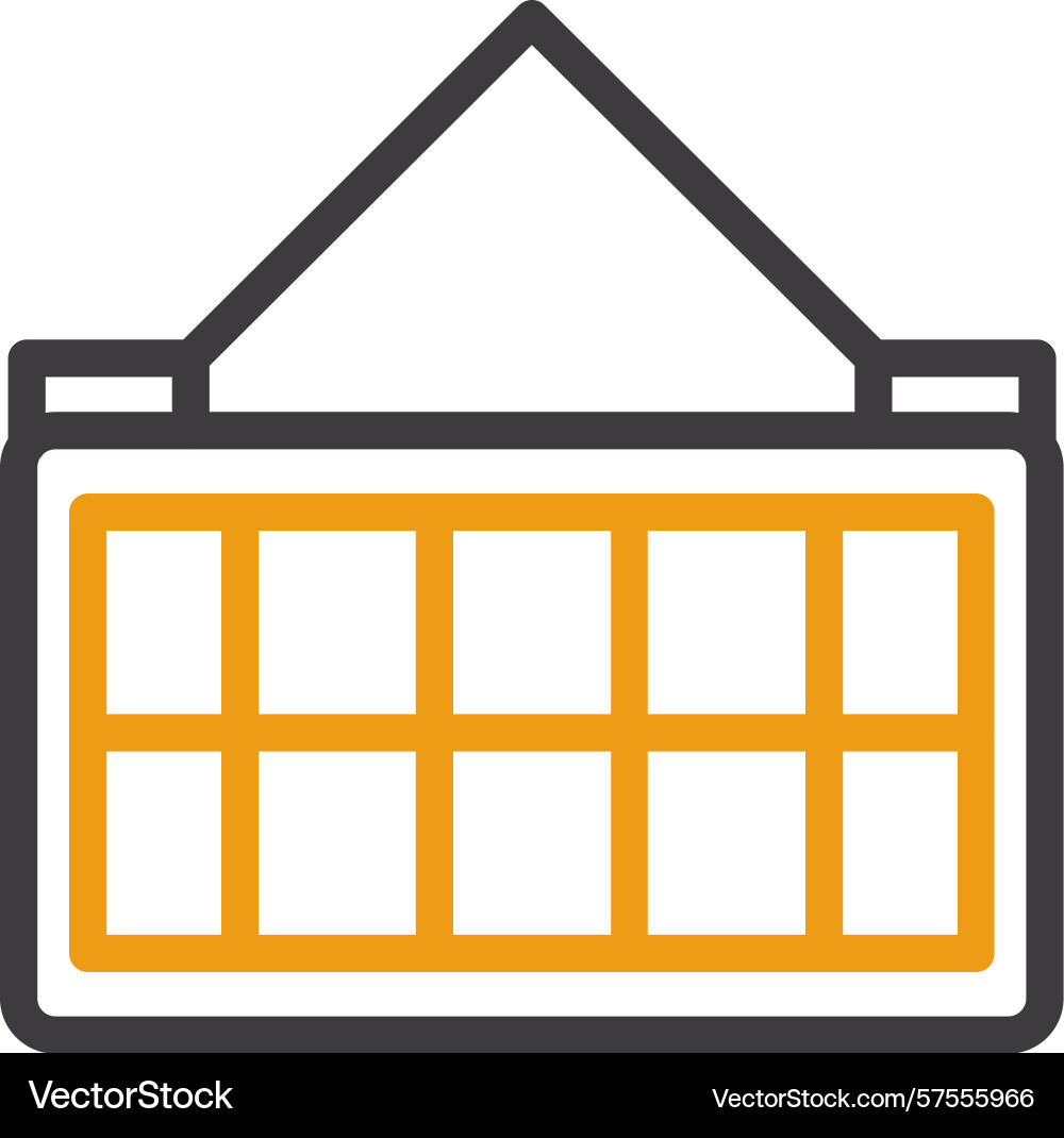 Container two color icon vector image