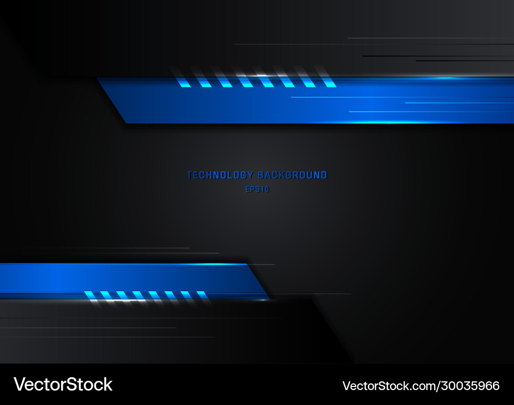 Dynamic Tech Background vector image