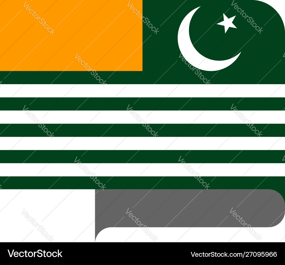 Flag horizontal shape pointer for world map Flag horizontal shape pointer for world map vector image