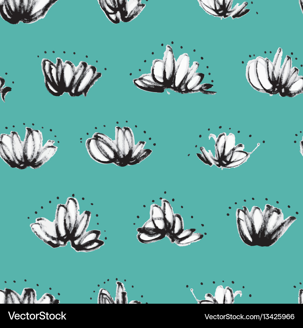 Seamless pattern with random marker scribbles Seamless pattern with random marker scribbles vector image