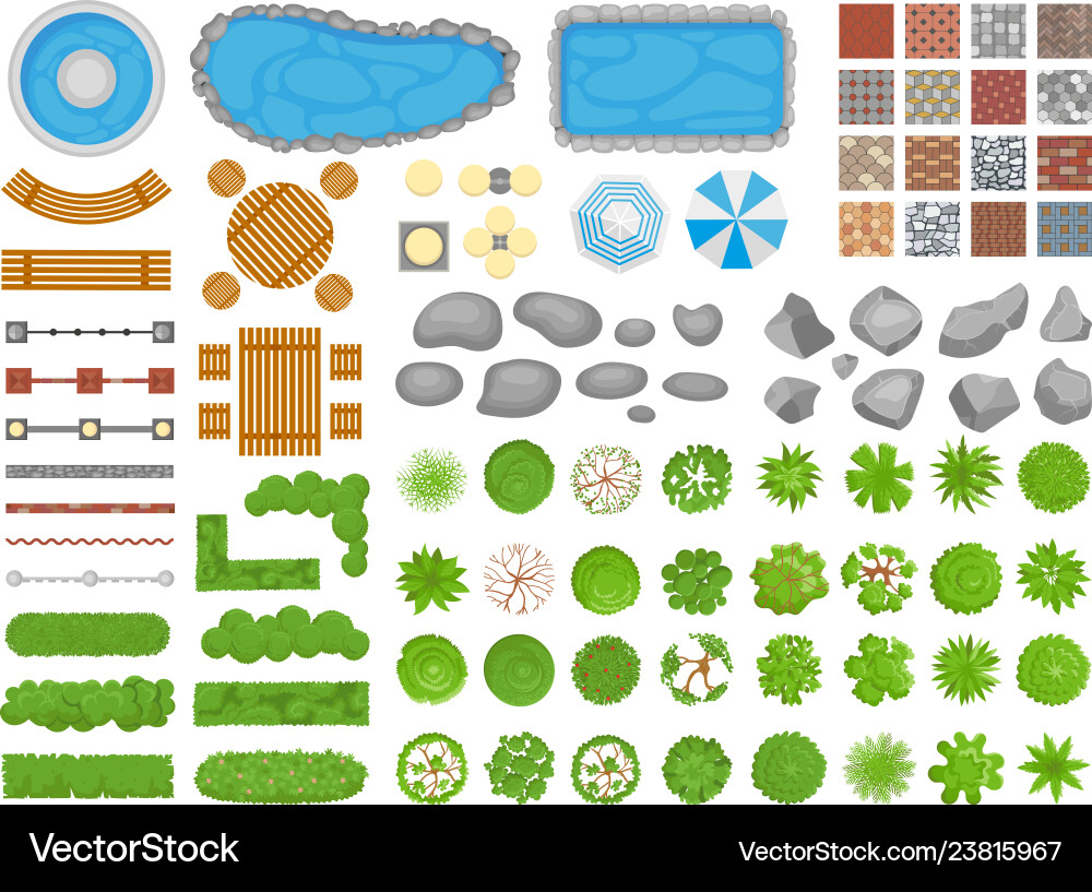 Outdoor Park Scene vector image