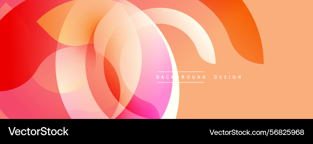 Abstract colorful overlapping shapes create Abstract colorful overlapping shapes create vector image