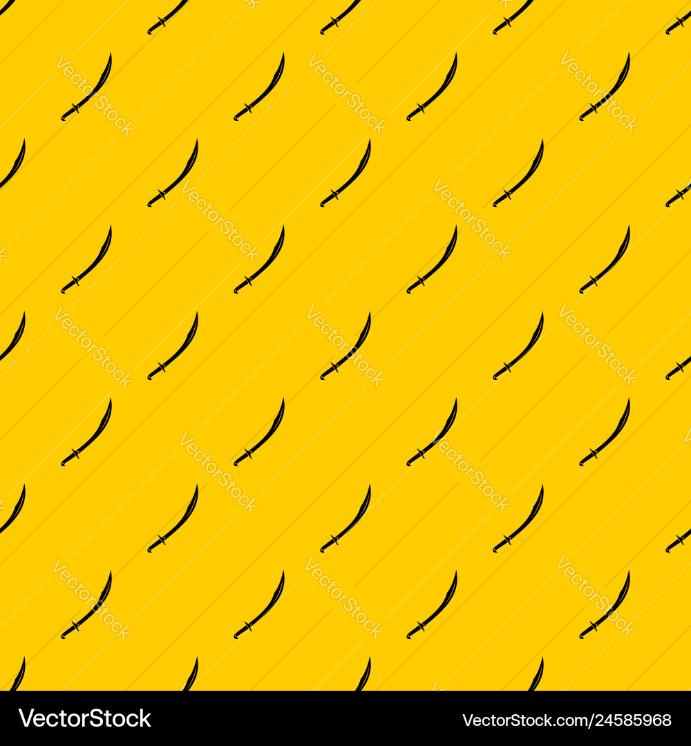 Cutlass pattern Vector Image